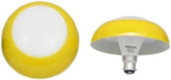 PHILIPS 10 W Decorative B22 LED Bulb  (Yellow) - Yellow, 1 Year